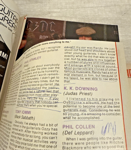 Hit Parader Magazine May  1984 Van Halen, KISS , Def Leppard, Ratt, Rush,Dio - Picture 5 of 7