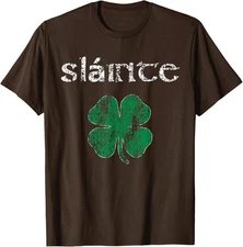 Cool Slainte Cheers Good Health from Ireland Irish Unisex T-Shirt