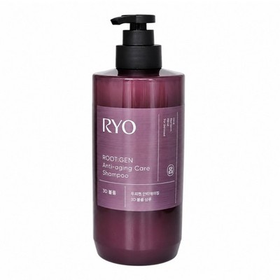 RYO Root:Gen Anti-Aging 3D Volume Shampoo 550ml Volumizing Hair Care K-Beauty
