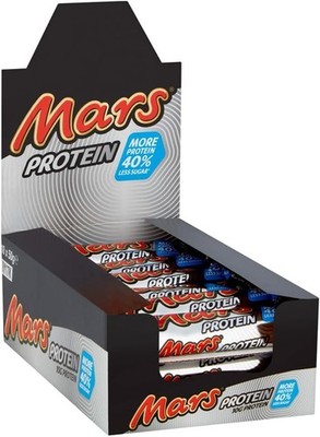 Mars Chocolate & Caramel Proteinriegel Großpackung, 18 x 50g