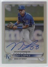 2022 Topps Chrome Veteran Refractor /499 Nicholas Lopez Nicky #CVA-NL Auto 10ek