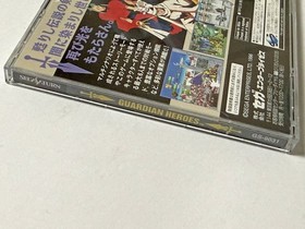 Sega Saturn Guardian Heroes With Obi Ss