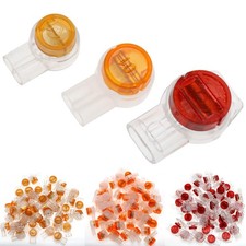VAKTOK 150PCS Waterproof Telephone Line Connectors - Data Phone Wire Butt Spl...