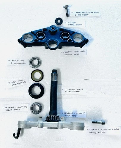 STEM, STEERING | Includes Item(s) 2