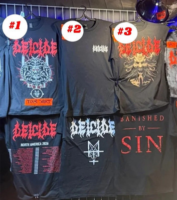 DEICIDE US Tour 2026 T-Shirt reprint, Merch 2026 T-shirt