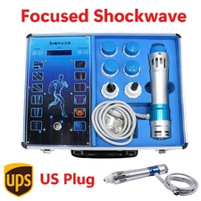 Touch Screen Focused Shockwave Therapy Machine 7 Heads ED Treatment Pain Relief
