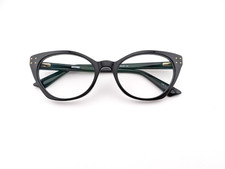 Moschino Eyeglasses, Frames Only, MOS582 807 Polished Black, 51-19-140, Plastic