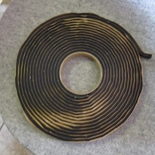 Butyl Sealant Tape   Butyl Rubber Sealant three ROLLS 3/16in X 1/2in X 25ft