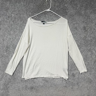 Lauren Ralph Lauren T-Shirt L Minimalist Capsule Wardrobe Clean Parisian Chic