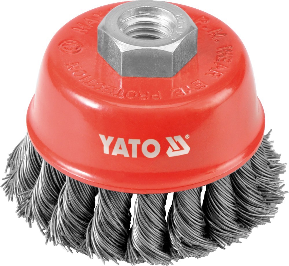 4x ✅Fits YATO NARZ�DZIA YT-4767 BRUSH WITH THREAD. 60MM WIRE SPLATTE ⭐UK Seller⭐