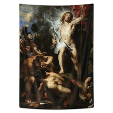 Christ Jesus Is Risen Naked Man Wall Art Oil Painting Artwork WITHOUT FRAME