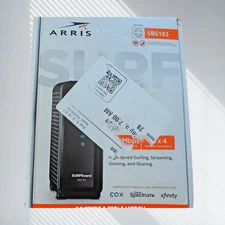 arris surfboard max pro docsis 3.0 cable modem open box tested works great