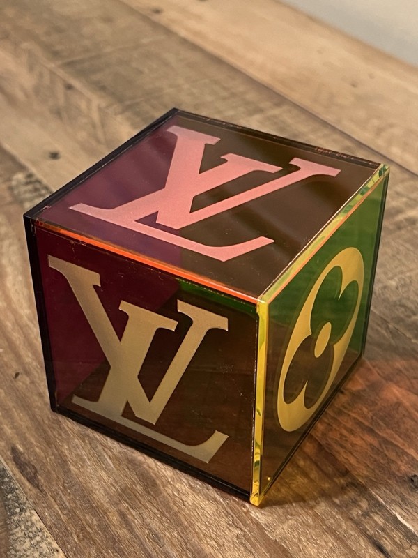 Louis Vuitton Color Acrylic Monogram Store Display