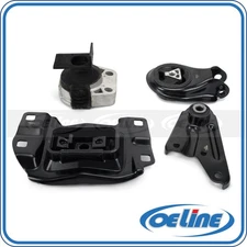 4x Engine Motor & Trans Mount Set for 2004-2009 Mazda 3, 2.0L/ 2.3L (No Turbo)