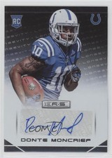2014 Rookies & Stars Longevity Parallel Signatures Donte Moncrief #133 Auto wf4