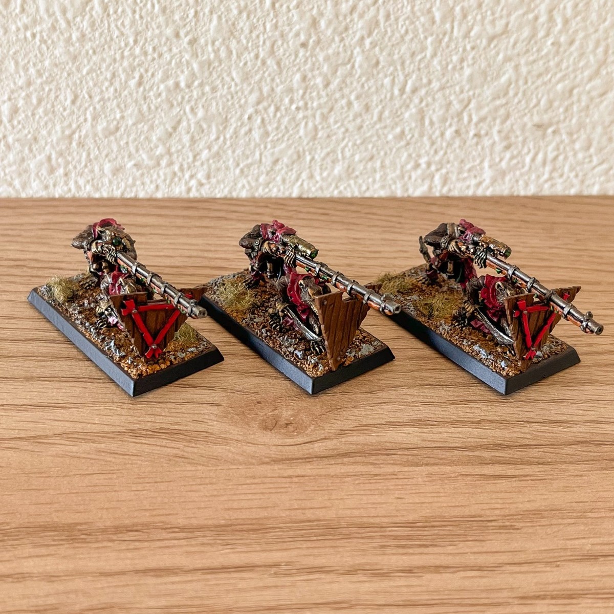 Warhammer Skaven - Painted Warplock Jezzails - Item 403-18 | eBay