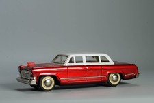 Antique Chinese 1960 Mint in Box Tin Toy MF966 Honqi Dongfeng Sedan Car China