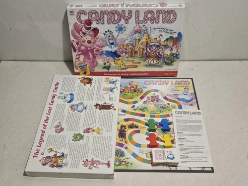 Vintage 2001 Candy Land Board Game by Milton Bradley - COMPLETE