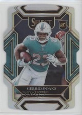 2021 Panini Select Club Level Silver Prizm Die-Cut Gerrid Doaks #300 0nr3