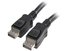 StarTech.com DISPLPORT1L 1 ft. (0.3m) Black Connector A: 1 - DisplayPort