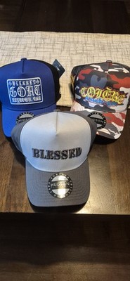 Hudson Outerwear Str8 Drop Trucker Hats  Lot Of 3