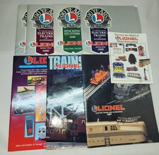 Lionel Electric Trains  Accessories Catalog - O  O27 Gauge 1987-1995 Lot Of 6