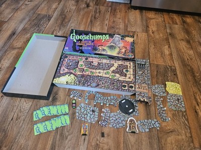 Goosebumps A Night In Terror Tower Board Game MB Vintage 1996 R.L. Stine