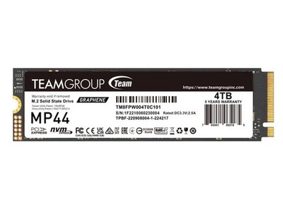 Team Group MP44 M.2 2280 4TB PCIe Gen4 x4 M.2 NVMe SSD