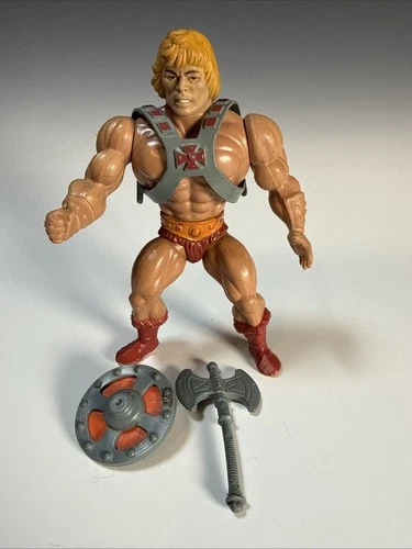 Vintage 1981 Masters of the Universe He-Man  Soft Head