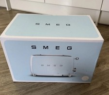 SMEG TSF01WHUK 2 Slice Retro Toaster - White BRAND NEW UNBOXED