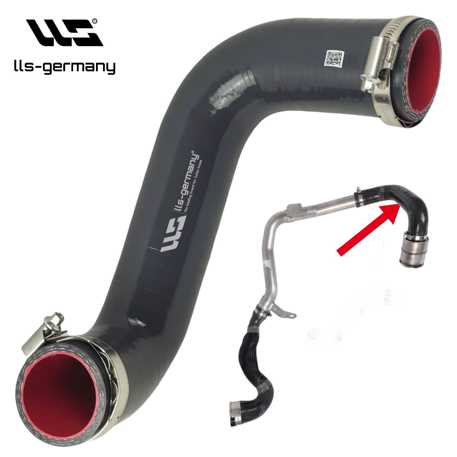 Turboschlauch Charge Air Hose Pressure Hose For NISSAN NV400 2.3 dCi 1446300Q2K