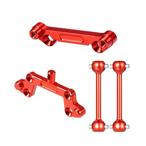 FLYXM Aluminum Alloy Essential Conversion Kit for Kyosho 1/10 Fazer Mk2-Red