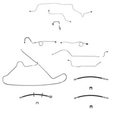 Brake Line Kit For 1967 Dodge Coronet Hose Kit Preformed Lines Blh101om Brake Line Kit For 1967 Dodge Coronet Hose Kit Preformed Lines Blh101om