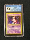 2016 POKEMON EVOLUTIONS CRACKED ICE HOLO MEWTWO MAYHEM #51 CGC 8.5 NM/MINT