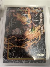 2026 Topps Chrome Marvel #125 Hellverine Spider Web Refractor /399
