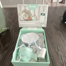 Owlet Smart Sock 2 Oxygen Heart Rate Monitor, Smartphone Capable