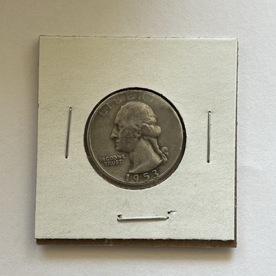 1953-D Quarter - 90% Silver - Exactly As Shown In Image