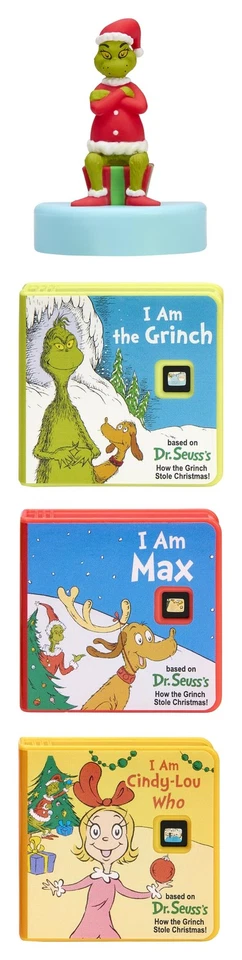 Little Tikes Story Dream Machine Colección Dr. Seuss Grinch, Storytime, Libro... Foto 2 de 4