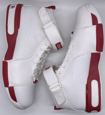 Vintage Reebok S. Carter BBall III White Red 74-150451 Size 6 NWOB RARE DS Y2K