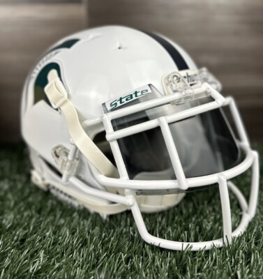 MICHIGAN STATE SPARTANS NCAA Schutt Full Size AUTHENTIC Football Helmet