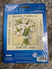 NEW Janlynn Designs for the Needle Forever Love Counted Cross Stitch Kit sealed