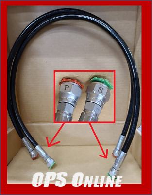 New/ OEM Mercury Verado Power Steering Hose Kit - 3 FT.  8M0167282 / 8M0046915