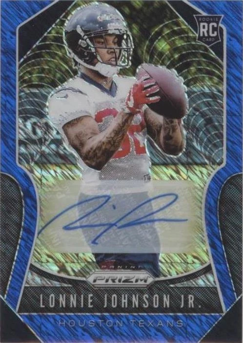 Blue Shimmer Prizm Autographs