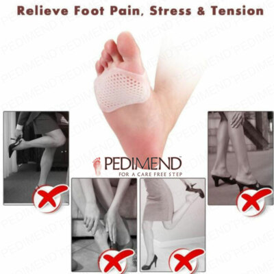 Pedimend Forefoot Metatarsal Cushions - 6 Pieces | Mortons Neuroma Pads Relieves Plantar Fasciitis Foot Pain Ball Of Foot Cushion Support Hammer Claw Mallet Toes