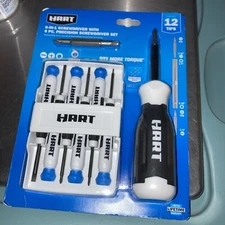 6-In-1 Screwdriver with 6 Piece Precision Screwdriver Set NIP