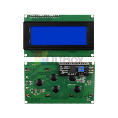 Blue Display IIC/I2C/TWI/SP??I Serial Interface2004 20X4 Character LCD Module