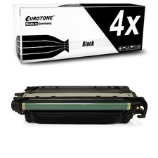 4X Eurotone Toner BLACK For HPE Color LaserJet Enterprise MFC M-680-Z