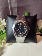 ESQ  DEFIANT STAINLESS STEEL LADIES WATCH! Needs Battery!