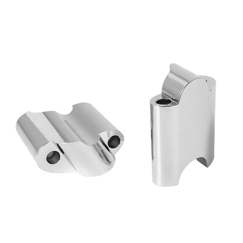 For Harley 48 XL1200X 2010-18 1" Handlebar 2" Riser Extension Kit Heighten Block - Picture 11 of 12