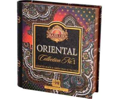 Basilur Oriental Green & Black Tea Collection Vol.1 Free Shipping World Wide